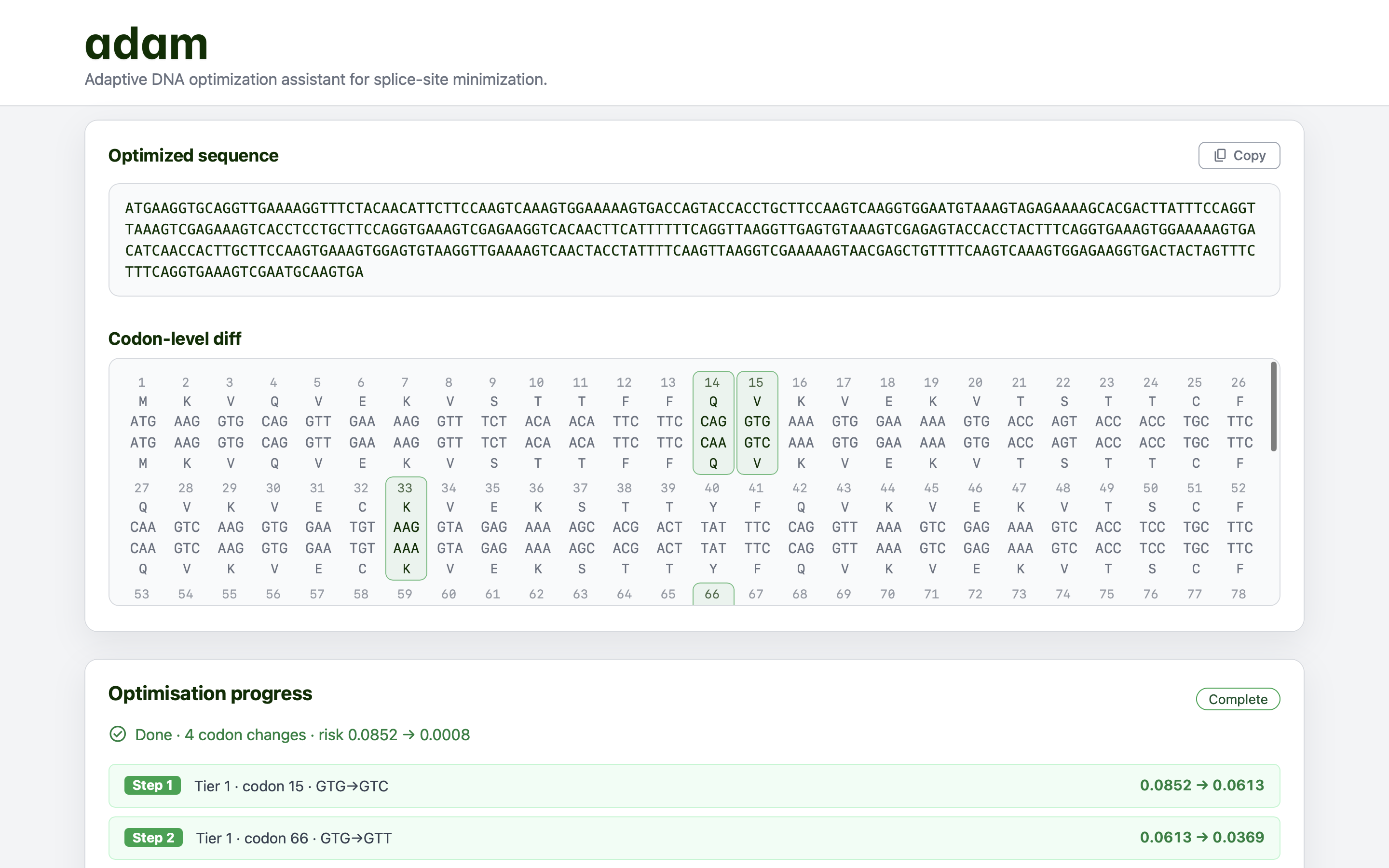 codonOptimizer